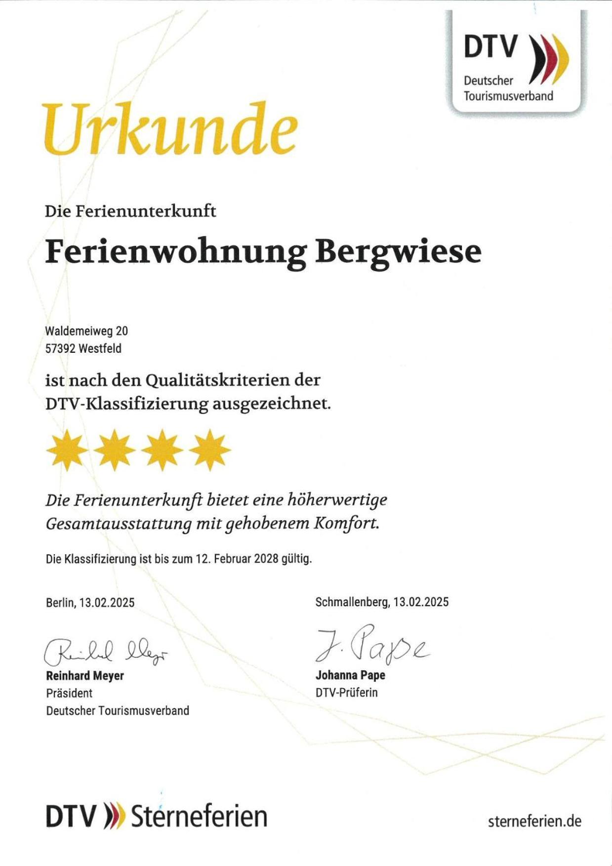 Ferienwohnung Bergwiese Schmallenberg Buitenkant foto